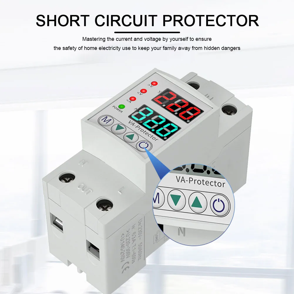 Relay Overcurrent Protector 220V Electrical Protection Equipment with ...