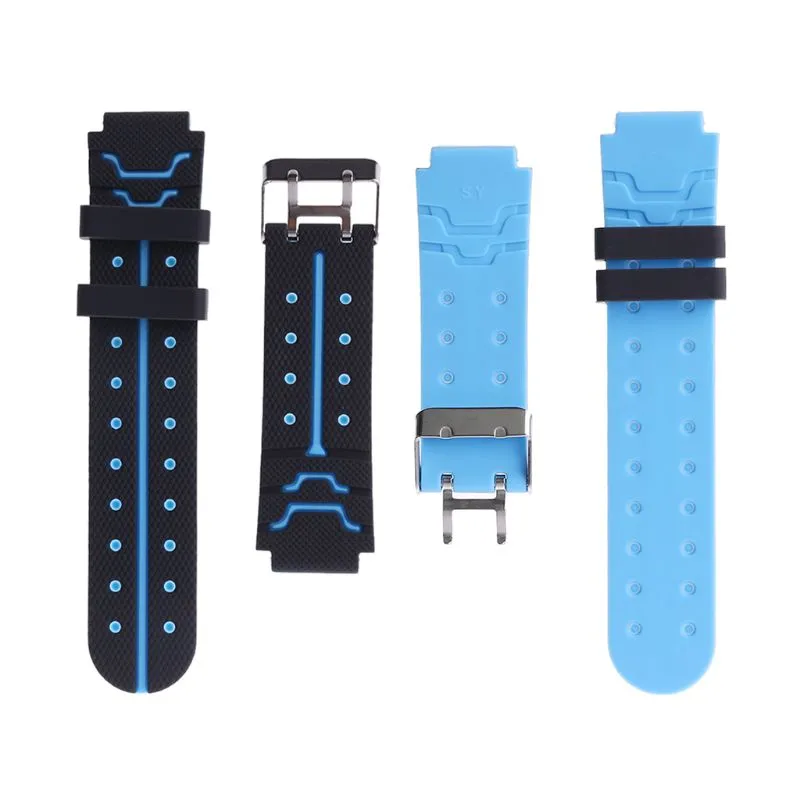 الأطفال أطفال Watchband Strap Strap 16mm استبدال حزام السيليكون لـ Q750 Q100 Q60 Q80 Q90 Q528 T7 S4 Y21 Y19 Smart Watch GPS