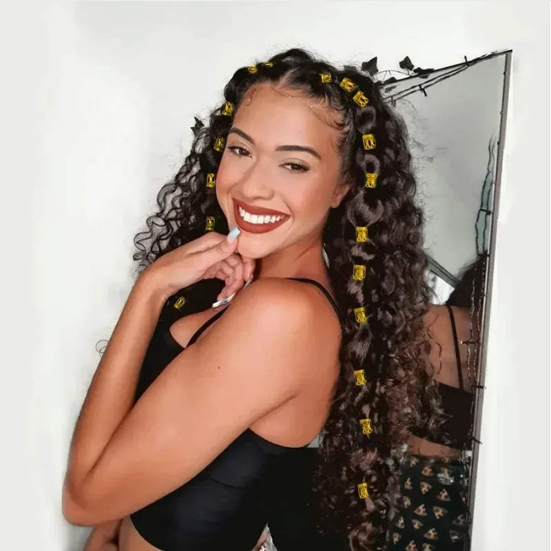 Save Big on Bulk Dreadlock Hair Jewelry Gold Hair Accessories, Silver Clips  For Hair: 100 500pcs Hair Rings Jewelry, Dreadlock Beads, Cuffs, Clips,