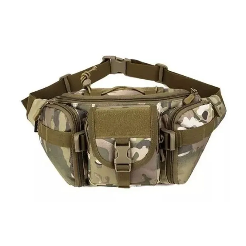 Sacs Camouflage tactique ceinture sac étanche hommes Fanny Pack randonnée militaire homme sport ceinture sac chasse et équipement militaire sac