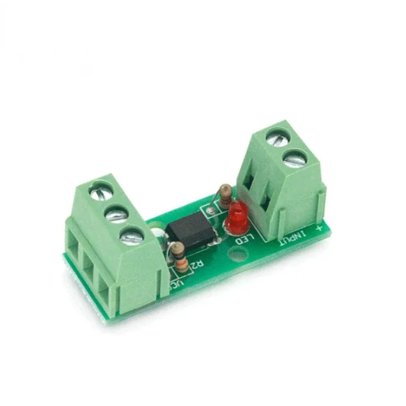 1 Channel Way OptoCoupler Isolation Module PC817 EL817 3V-5V 12V 24V Fotoelektrisk isolator Rail Holder PLC Drive Motor Board