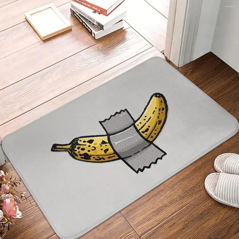 Tapis Tapis antidérapant Happy Banana Duck Tapé Paillasson Salon Cuisine Tapis Bienvenue Accueil Tapis