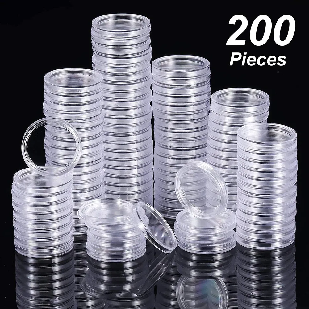 Rectangular Clear Plastic Storage Box Collection Case