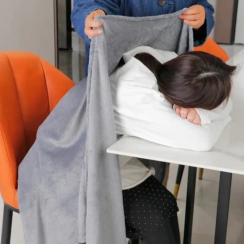 King Size Fleece Blankets 70x100cm Grey Flannel From Ddmyhome