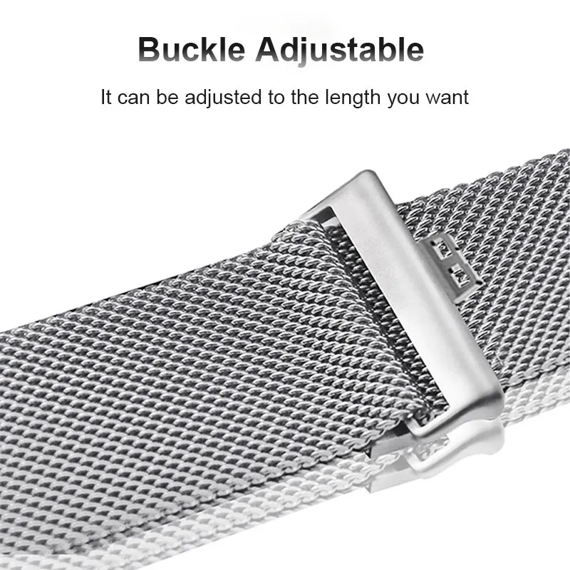 DHgate Sleek Metal LoopTPU Case with Screen Protector Milanese Magnetic Band for Huawei Watch Fit Fit 2 Black Cell Phones Accessories