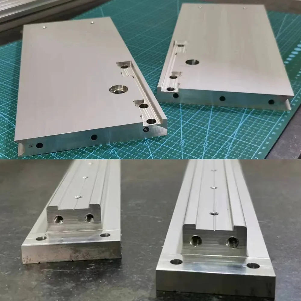 Aluminum CNC Frame Kit With Linear Guide Rail And Limit Switch For DIY ...