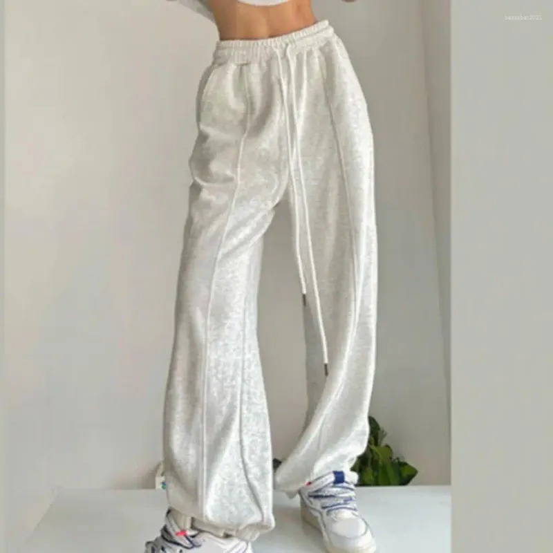 Vrouwen Broek Koreaanse Mode Joggers Joggingbroek Vrouwen Harajuku Hip Hop Grijs Wijde Pijpen Track Oversized Baggy Sportkleding Broek Vrouwelijke