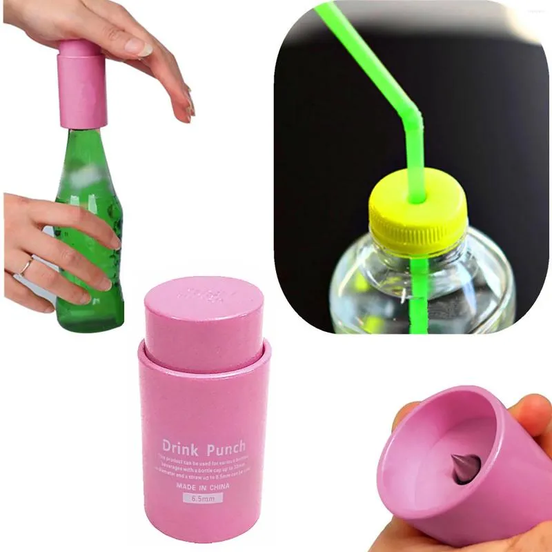 Storage Bottles Drink Punch Mini Water Drill Bottle Cover Hole Opener For Plate Containers