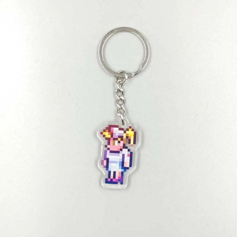 Tibia Keychain 2023 Terraria The Game NPC cute keychains - Fun Back...