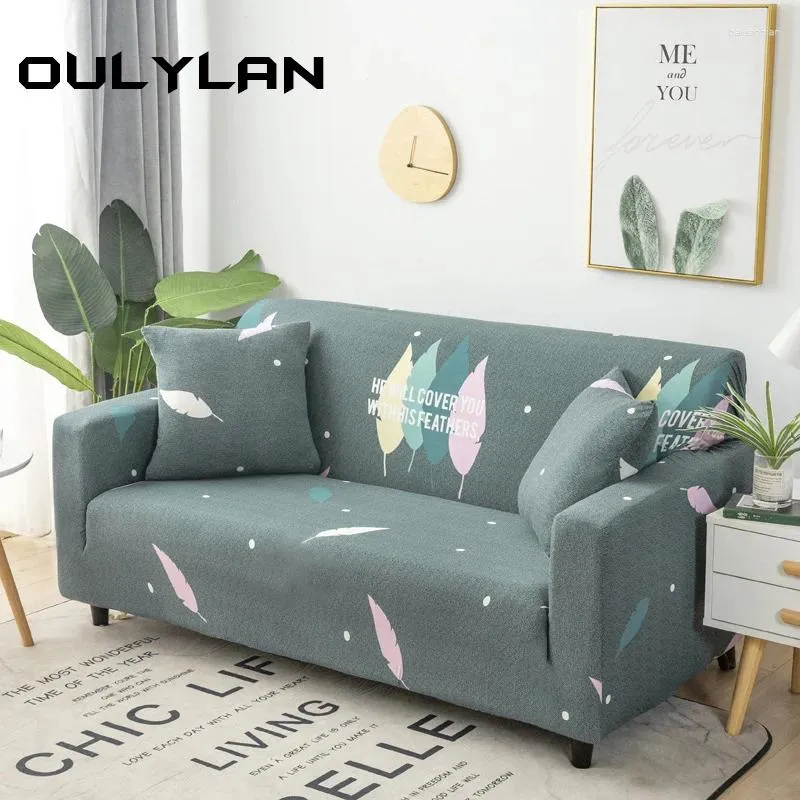 Chair Covers Oulylan Elastic Sofa Slipcovers Modern Cover For Living Room Sectional Couch 2/3 Seater Corner Protector