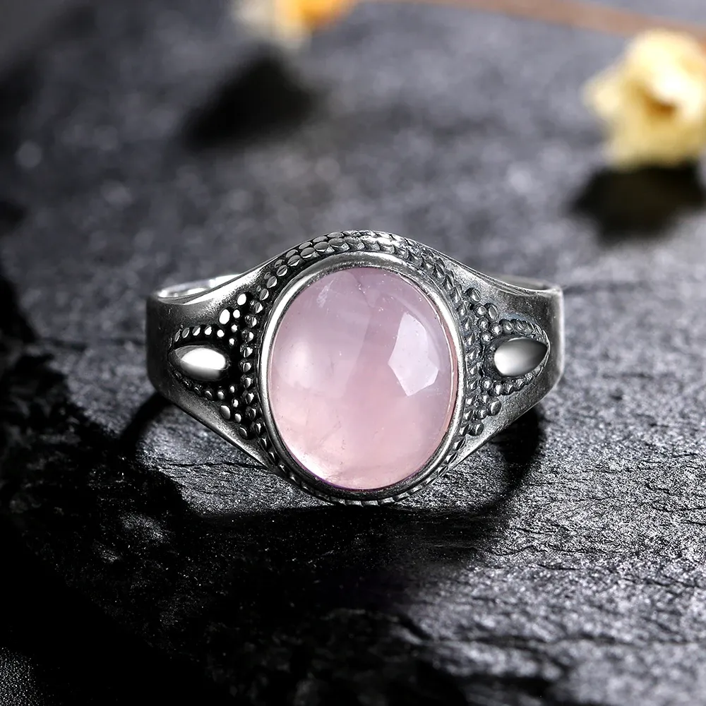 DHgate.com:Sterling Silver Ring with Oval Natural