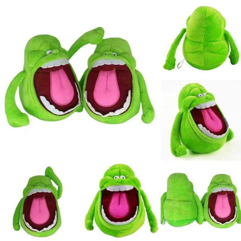 Pop Ghost Hunting Squad Green Ghost knuffel Anime omringende cartoon schattige kinderkussenpop