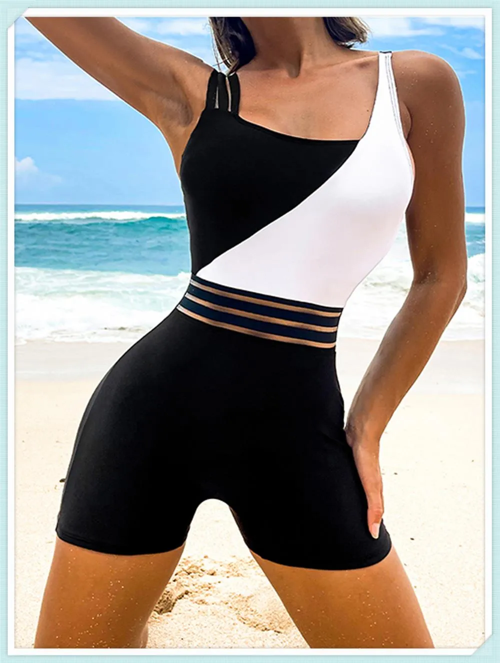 ビキニ Dsquared2 D6BGI3430 ISA01 LOGO-PRINT ONE-SHOULDER Swimsuit Women's Beachwear: Bikini, Swimsuits, Towels | DSQUARED2