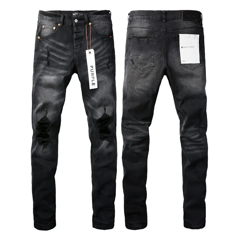 Purple Designer Jeans For Men And Women Distressed Slim Fit Purple Designer Jeans For Men And Women Distressed Slim Fit