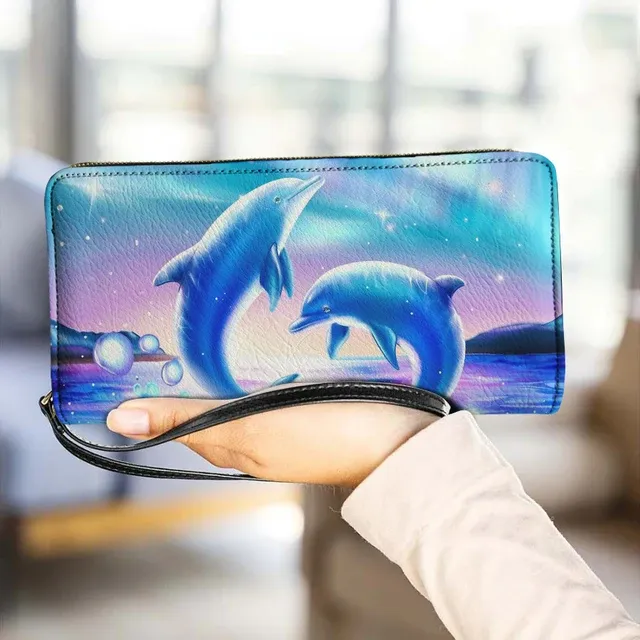 Dolphin purse shop