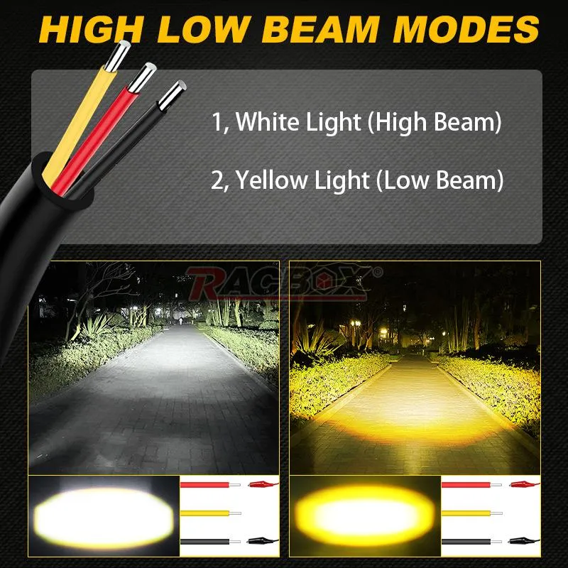 3 Inch Led Pods Work Light Bar 12V 24V Car External... From Ddmymaster ...