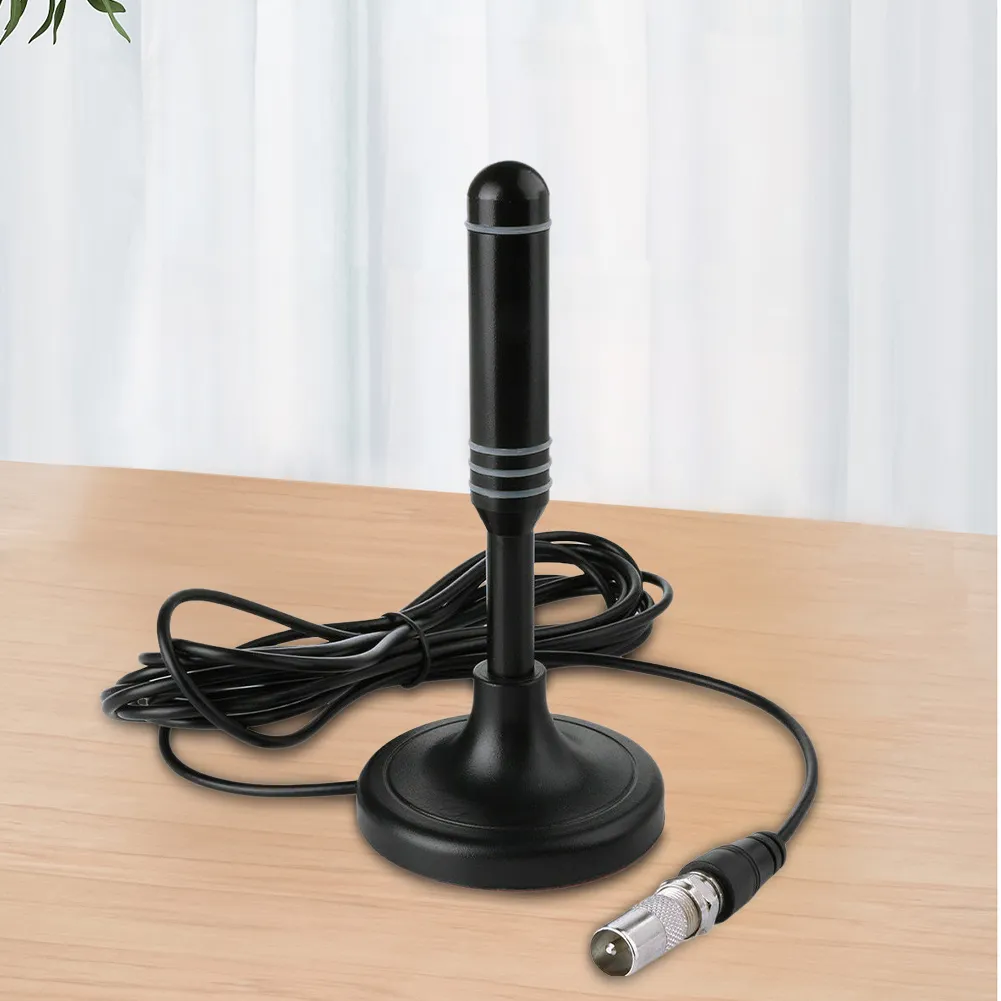Antenne Intérieur DVB-T2 HD 4K Base Magnétique Intérieur DVB-T2 HD