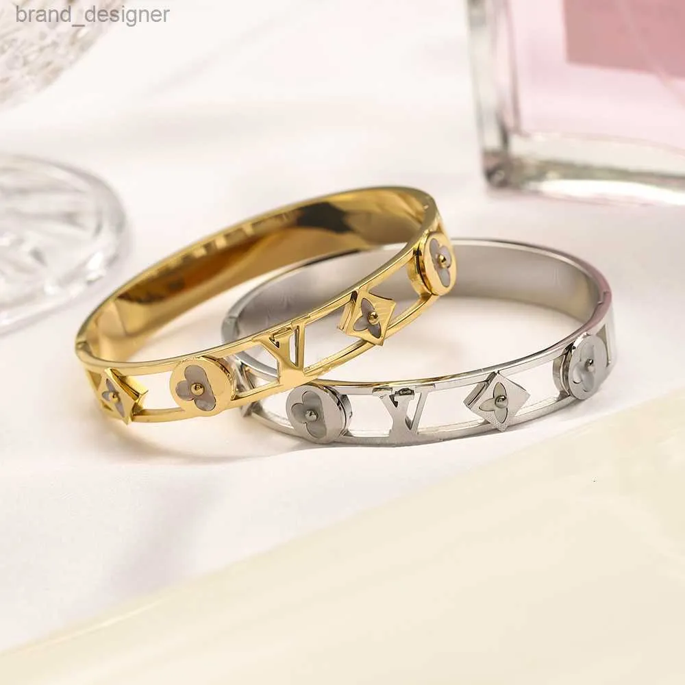 Designer de marca pulseiras mulheres pulseira de luxo designer jóias 18k banhado a ouro aço inoxidável amantes do casamento presente pulseiras atacado zg1163