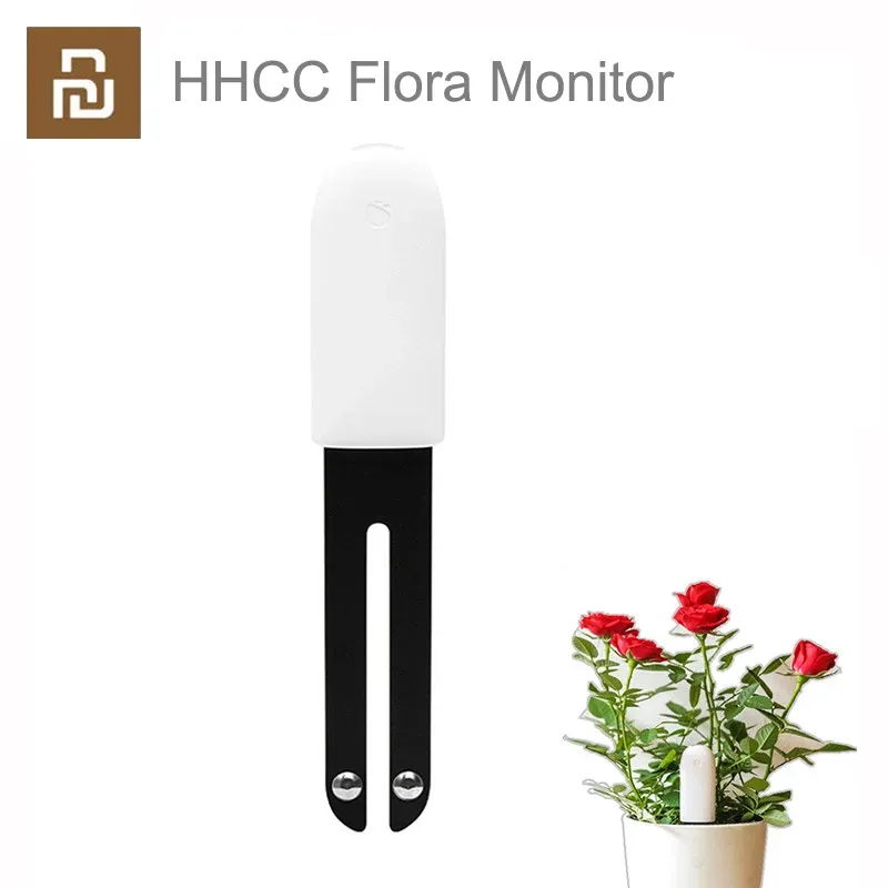 Kontrollera YouPin Xiaomi Flower Plant Vattennivå Jordtestare Vatten Påminnelse Smart påminnelse Flower Care With Mijia App Flora Monitor Sensor