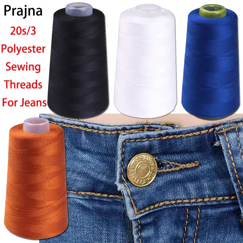 Thick Hand Thread Thick Sewing Thread 3000 Yards Spool: Durable 20S/3... From Ddmymaster ...