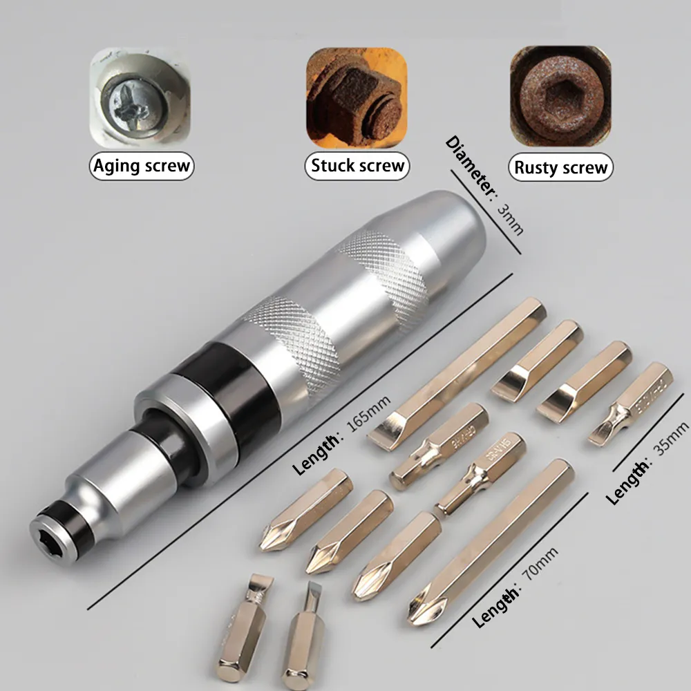 Stuck Impact Driver Stripped Screw HFS R Impact Driver Set Shock