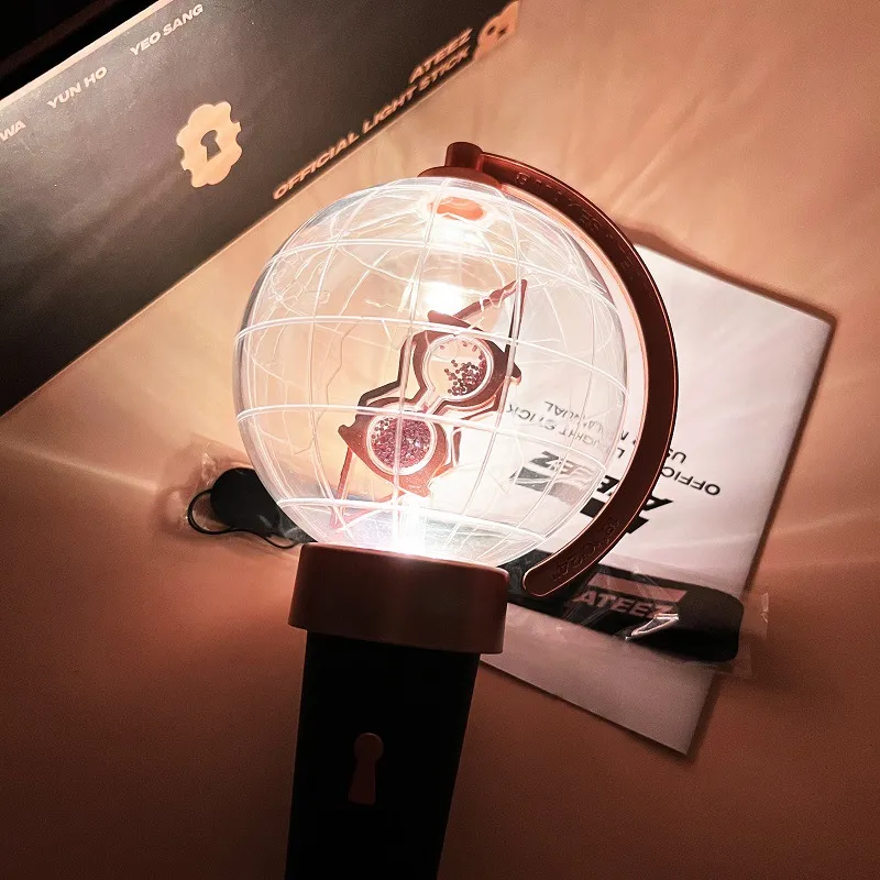 ATEEZ LIGHT STICK LIGHTINY ver.1 スローガン付き Stand for ATEEZ Light Stick Ver.1 || Ver.2 - Etsy