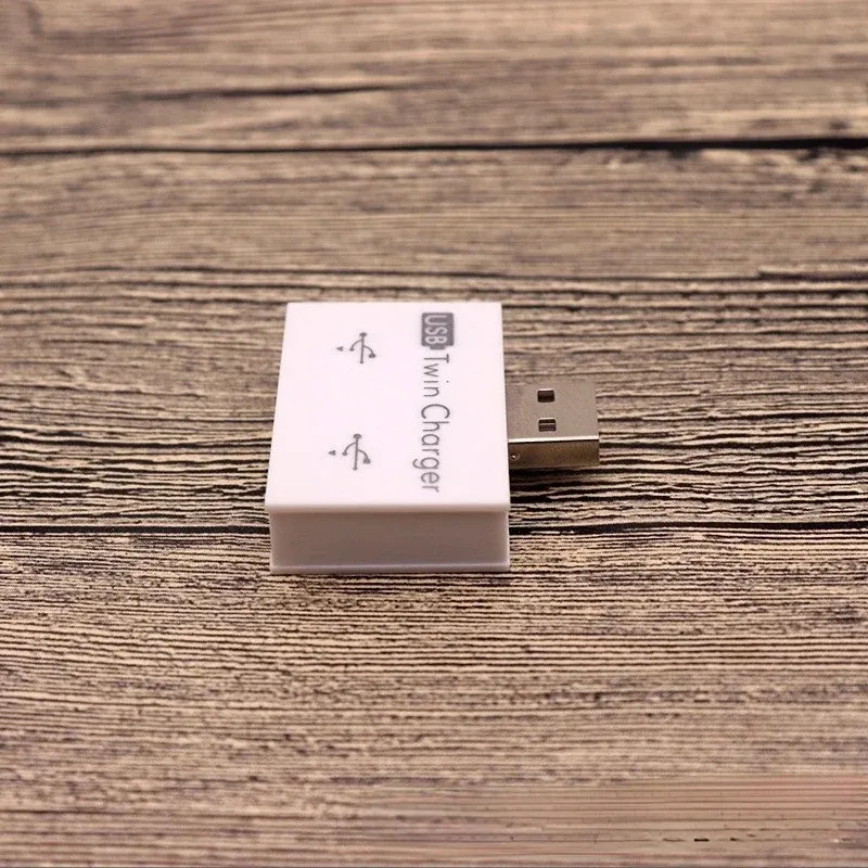 Mini Portable USB Hub Adapter with 4 Channels and 2 Charging Ports for ...