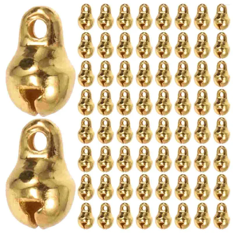 Party Supplies Mini Bell Small Bells Metal Pendant Crafting Diy Jewelry Accessories Wind Chimes Halsband Charms för att göra flickor