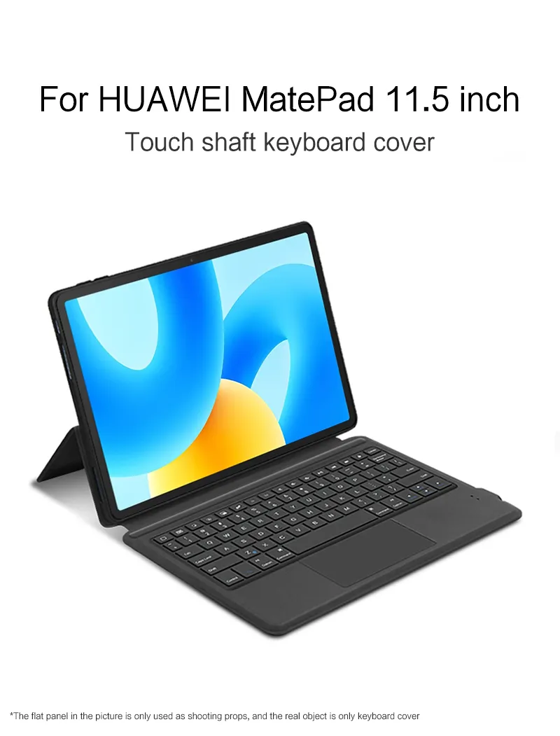 Huawei MatePad 11.5 2024 Keyboard Case, TPU Shell & Touchpad