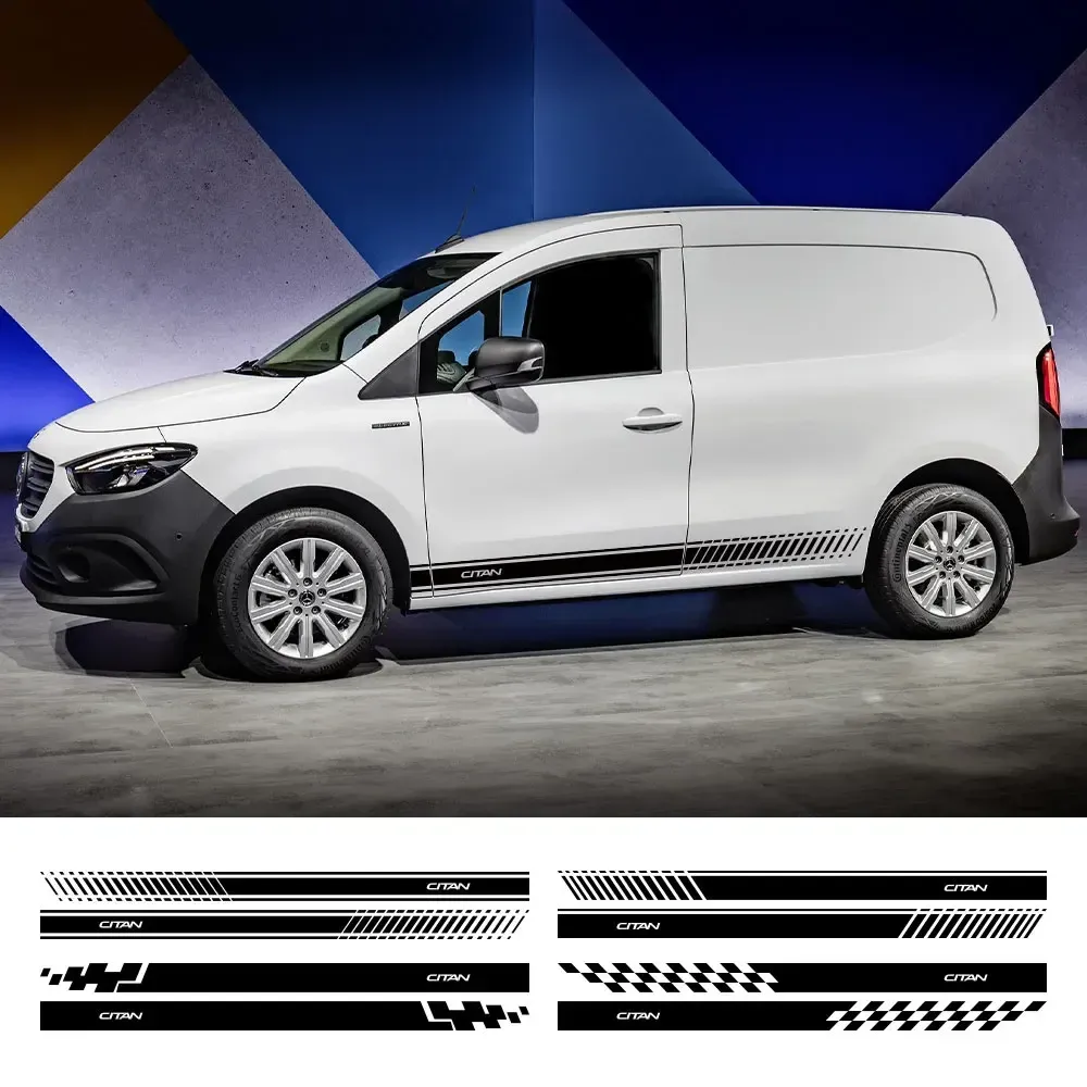 Mercedes Bnez Citan W415 W420 Camper Caravan Graphics Stripes Auto Racing Sport Decal Cover Plate From Ddmyperfect 14.51 DHgate.Com