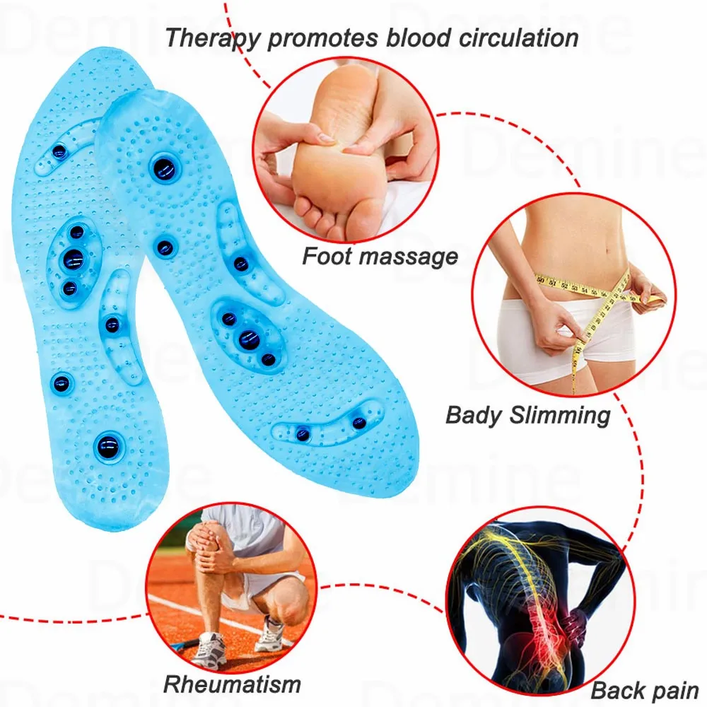 Magnetic Insoles For Men Luxury Magnetic Acupressure Reflexology