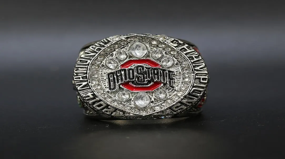 2014 Ohio State Buckeyes College sugar bowl Football National Championship Ring alloy sports fans collection souvenirs Christmas g2716087