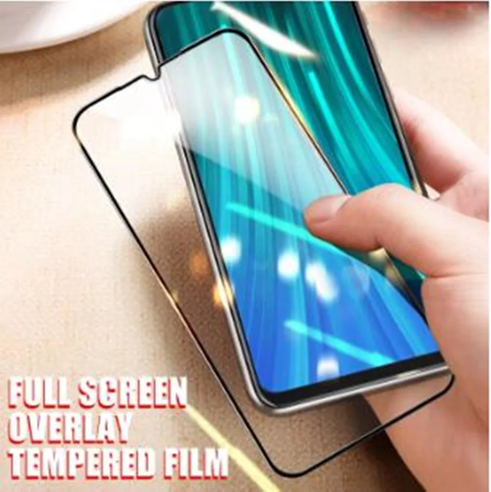 4pcs Vollbedeckung für HTC Desire 20 Pro Tempered Glass On für HTC Desire 20 Pro Protective Phone Screen Protectors Film