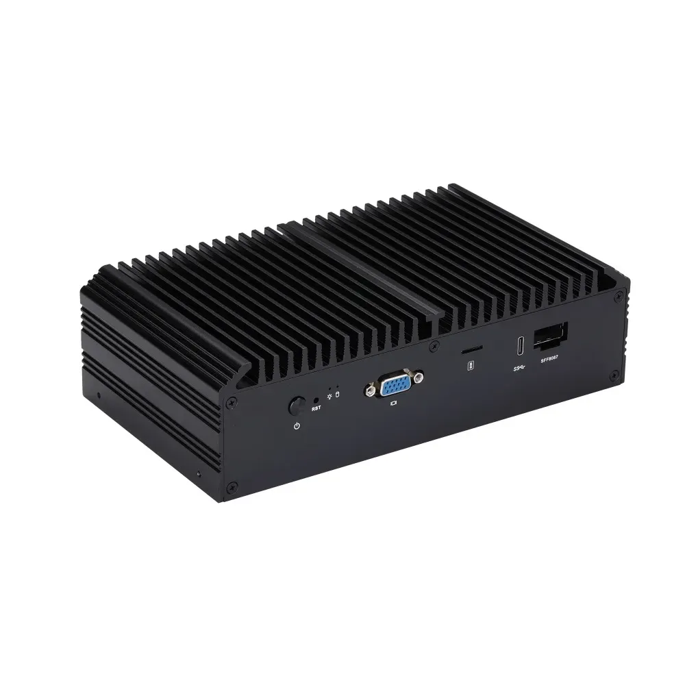 Mini PC Atom C3338R/ C3558R/ C3758R/ C3758 Onboard, 4x 10G SFP / 5x Intel 2.5G LAN/ Mini SAS/ console/ VGA, Mini Server/ Router