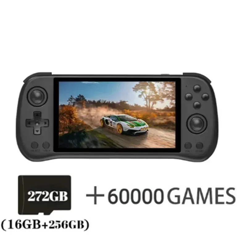 POWKIDDY X55 Handheld psp game - 5.5 Inch IPS Screen, RK3566