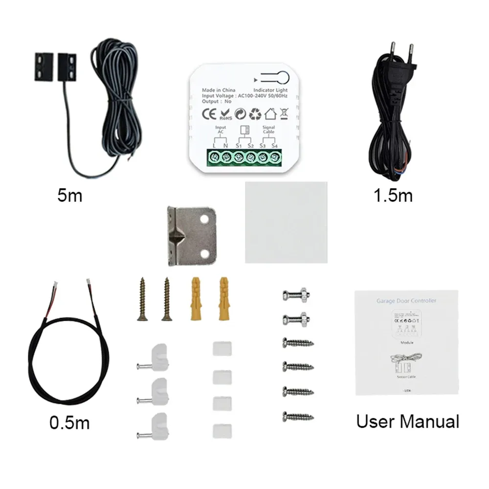 Smart Life ZigBee Wifi Garage Door Controller Controller With App