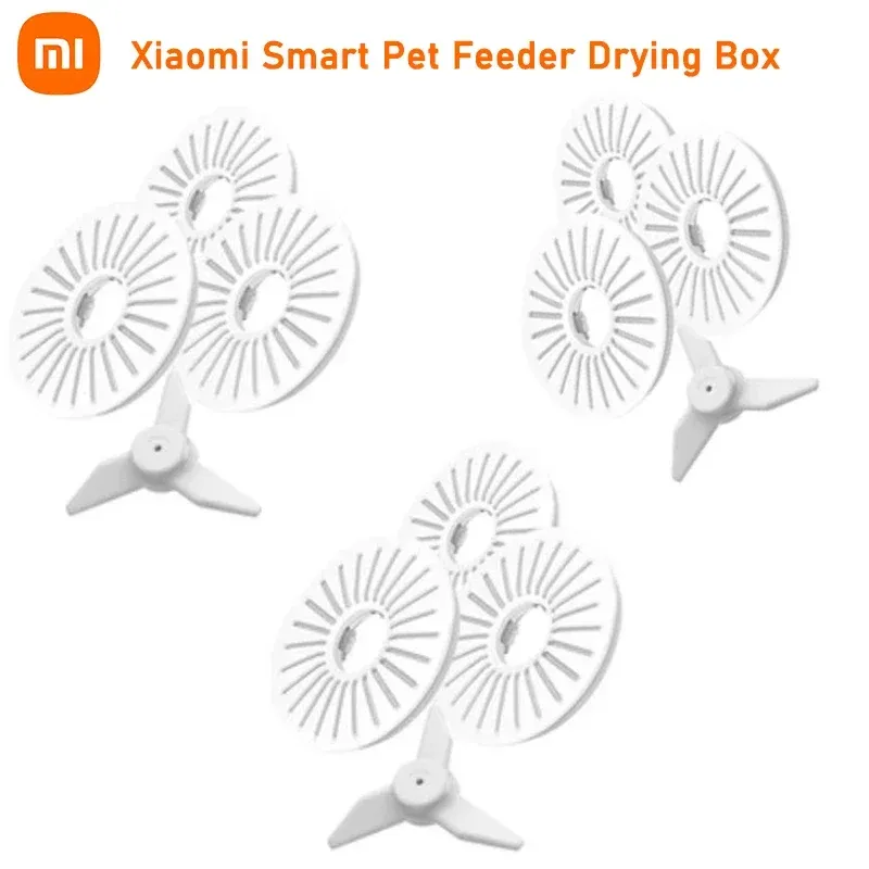Kontroll 100% original Xiaomi smart husdjursmatare torkboxuppsättning av torkningslådor för Mijia katt hund husdjur matare grossist i lager