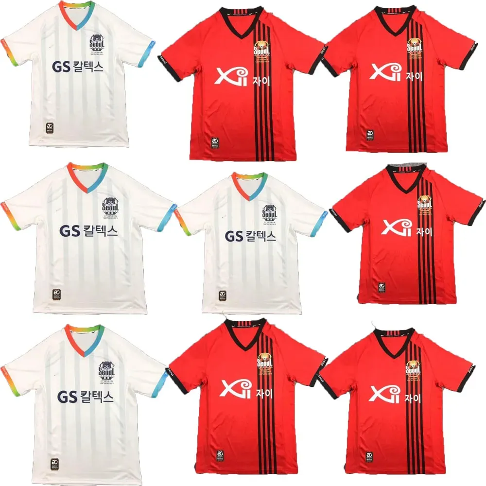 Горячие продажи FC Seoul Football Jerseys 24-25 Home Away Jersey K League Мужская униформа по индивидуальному заказу Футболка 2024 2025 LINGARD Fan Version