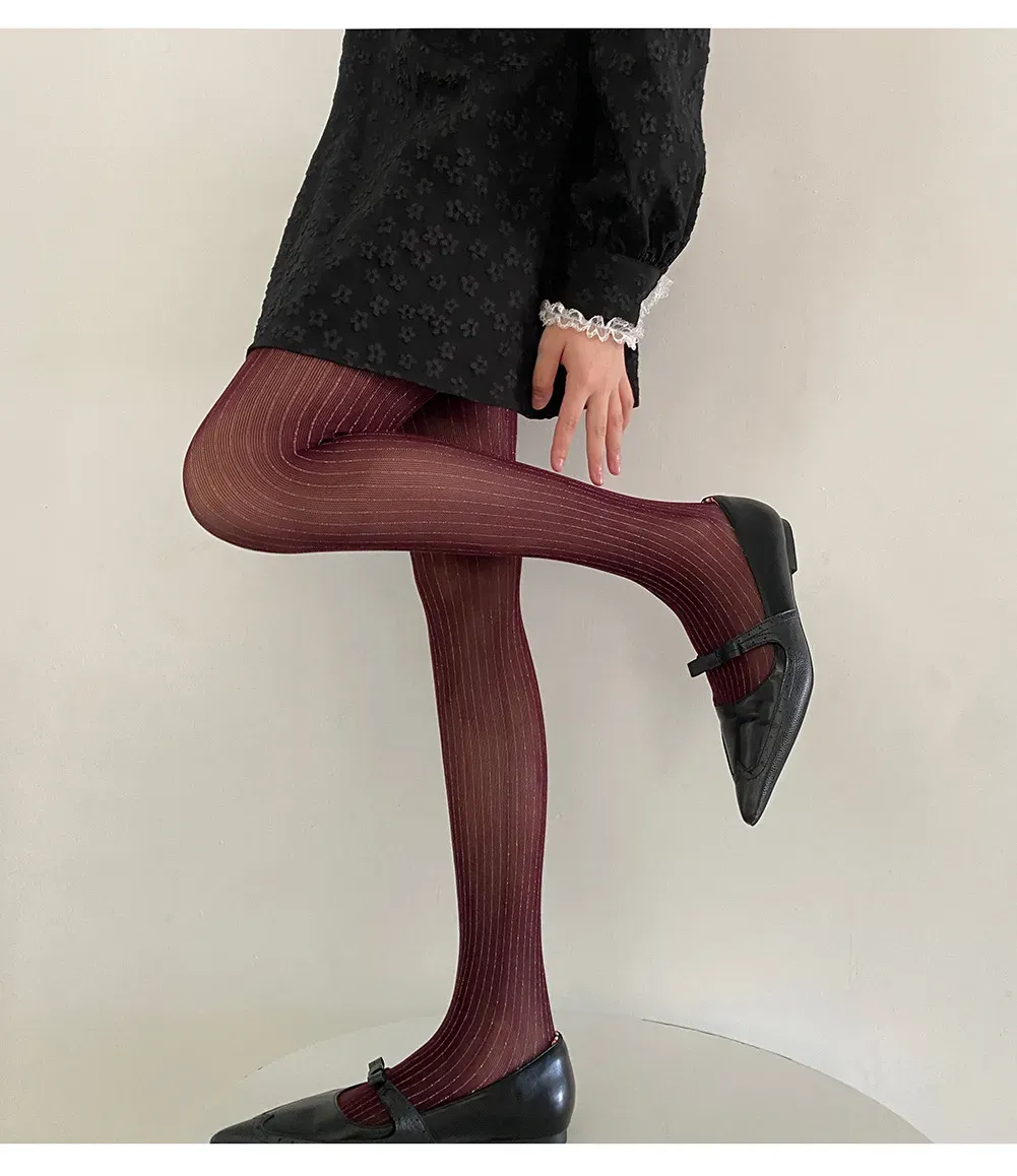 Luxury Silver Silk Thigh High Black Glitter Tights Primark For Women Sexy Slim Body Stockings And Lingerie From Homepro178 4.92 DHgate.Com