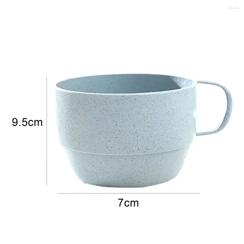 Tasses Soucoupes pour lait 4 couleurs tasse à boire Thé européen thé de style européen facile