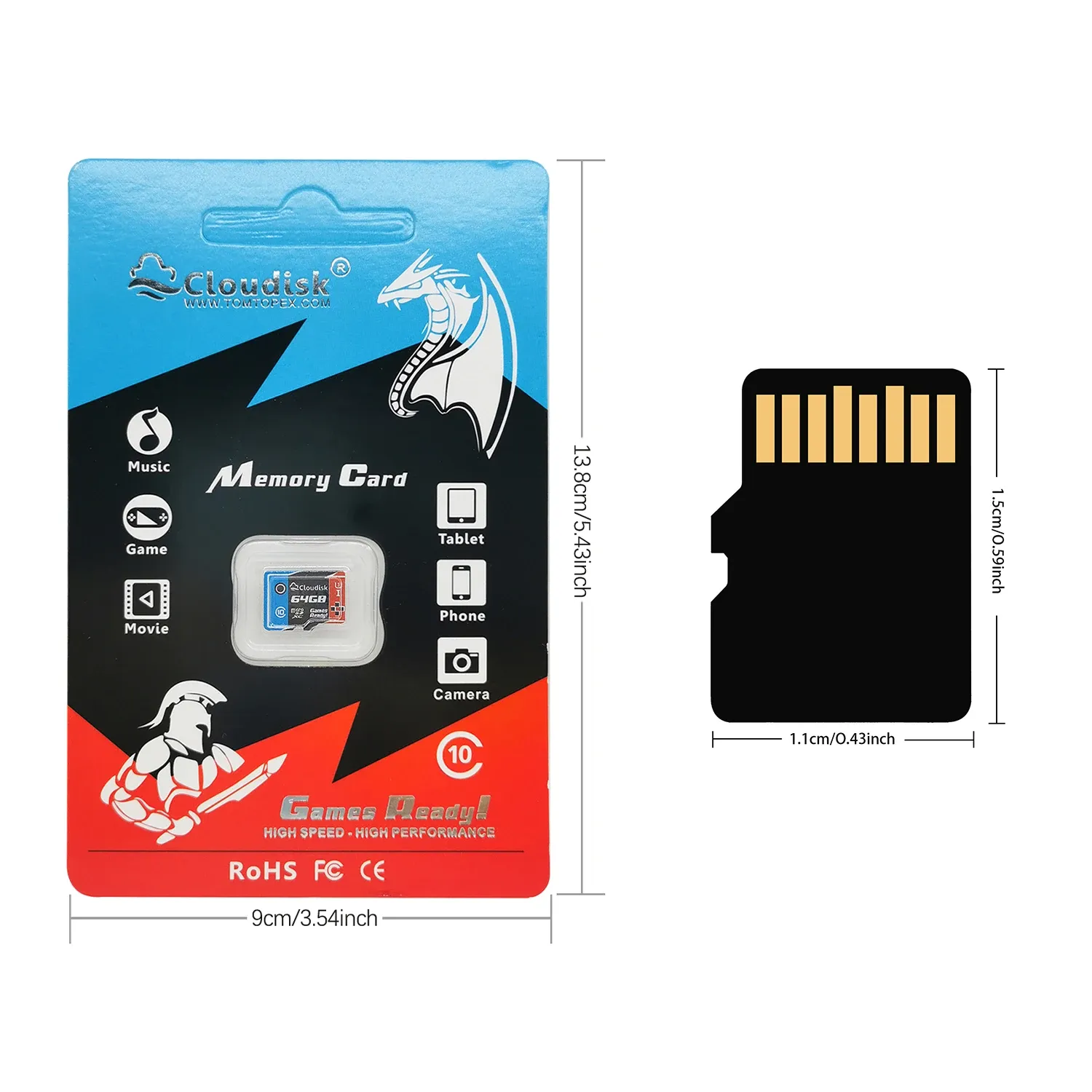 Carte Micro SD 4 Go - Achat Carte Mémoire - Prix