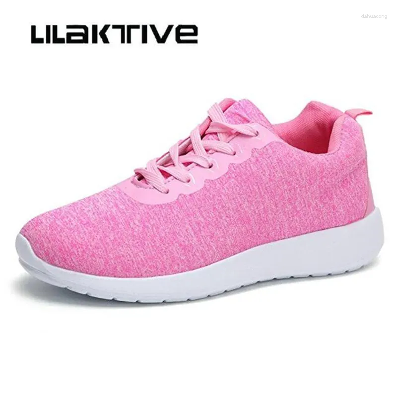 Scarpe da passeggio 2024 Donne Solid Lady Outdoor Light Peso Sneaker traspiranti Sport Plus Taglia 5-11