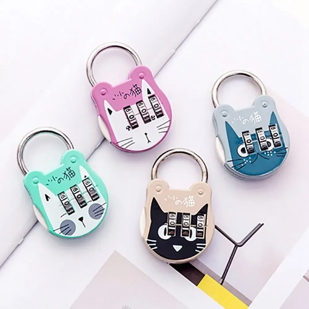 Number Code Zinc Alloy Diary Book Notebook Suitcase Lock Padlock with ...