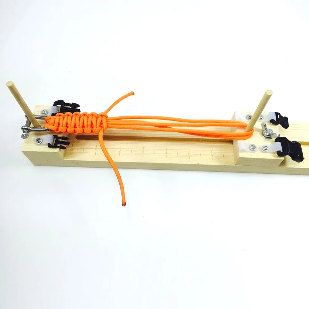 Paracord Paracord Branslet Bransoletę Jig Maker Wood DIY Knitting Dyrega narzędzie Kniftowanie Plecione narzędzia do tkania sznurka spadochronowego