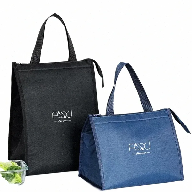 Borsa termica portatile ad alta capacità per il pranzo Borsa da viaggio per bambini da donna Picnic da lavoro Borsa termica per alimenti Ctainer Bento Box Cooler Tote Bag