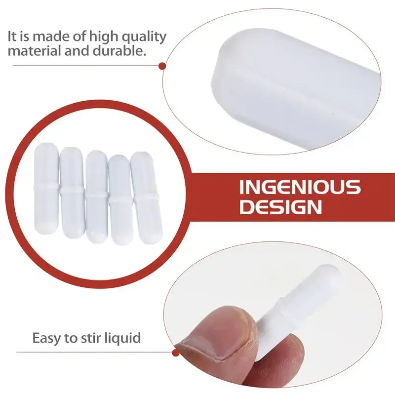 Mixed Size Stir bar PTFE Magnetic Stirrer Mixer Stir Bars 7pc by ks-te Mixed Size Stir bar PTFE Magnetic Stirrer Mixer Stir Bars 7pc by ks-te