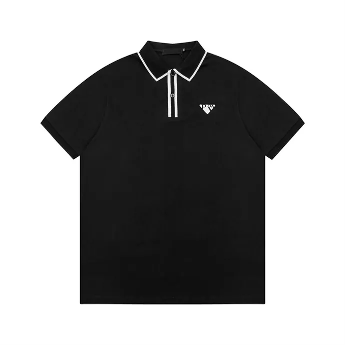 Męskie koszulki Polo Projektant Man Fashion Horse T koszule swobodni mężczyźni Golf Summer Polos Shirt Haft haft High Street Trend Top Tee Asian Size M-XXL#203