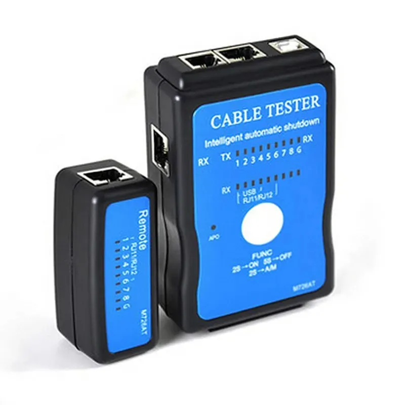 RJ45 RJ11 RJ12 Network Cable Tester ، CAT6 UTP LAN الفئة 5 اختبار الكابل ، سلك الشبكة ، كاشف خط الهاتف ، أداة التتبع