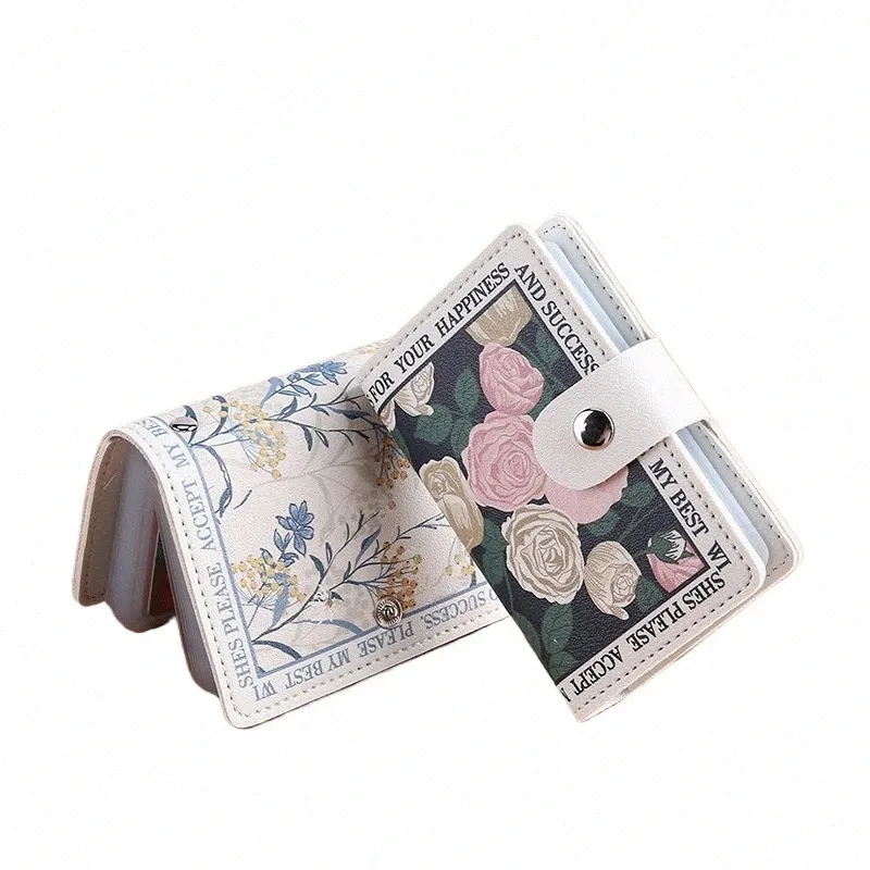 DHgate Slim PU Leather Card Holder Wallet with Multiple Card Slots Credit Card Bank ID Card Bag Organizer Pocket Bus and Mey Storage Clips Bags Luggage Accessories