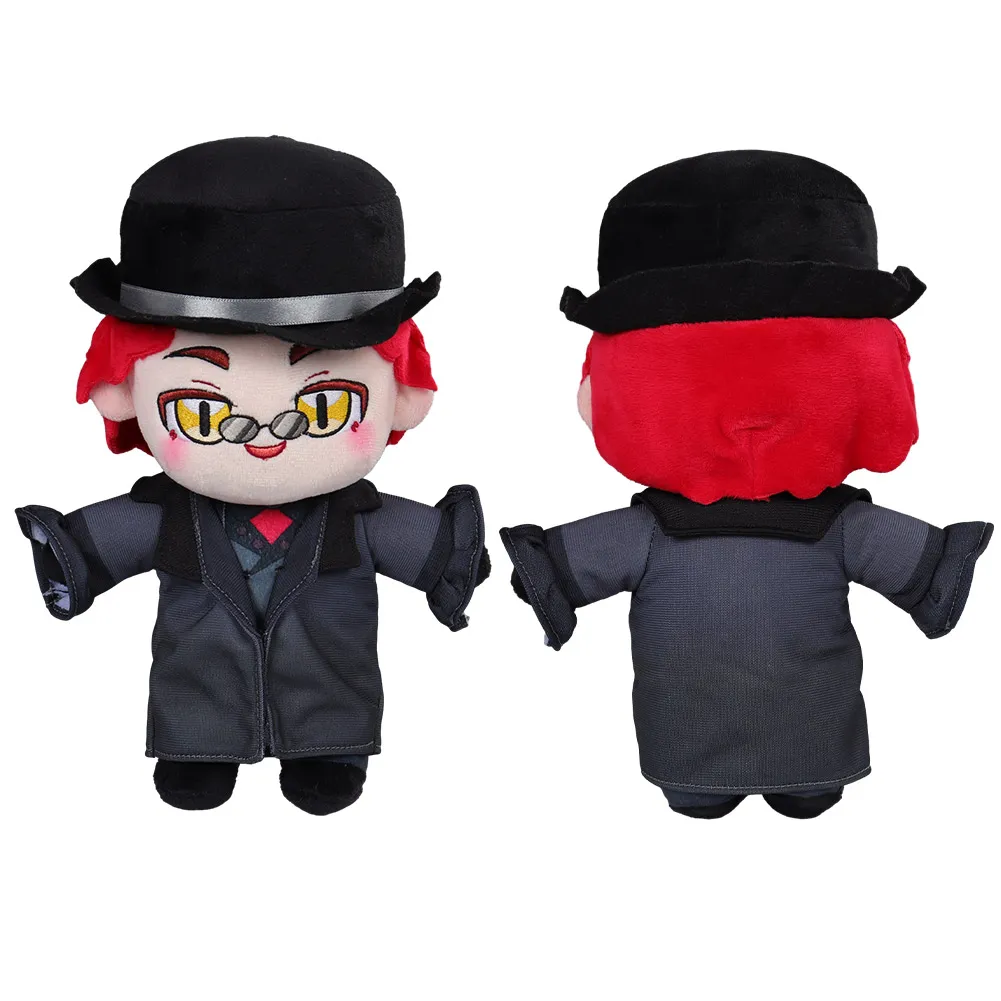 20CM Devil Crowley Plush Toy Good Omens Cosplay Fantasy Costume